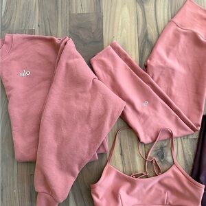 Alo Terracotta Activewear Set